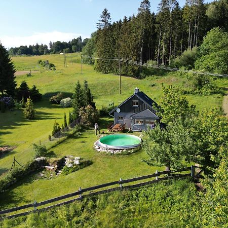 Ferienhaeuschen Blessberg Villa Schalkau Exterior photo